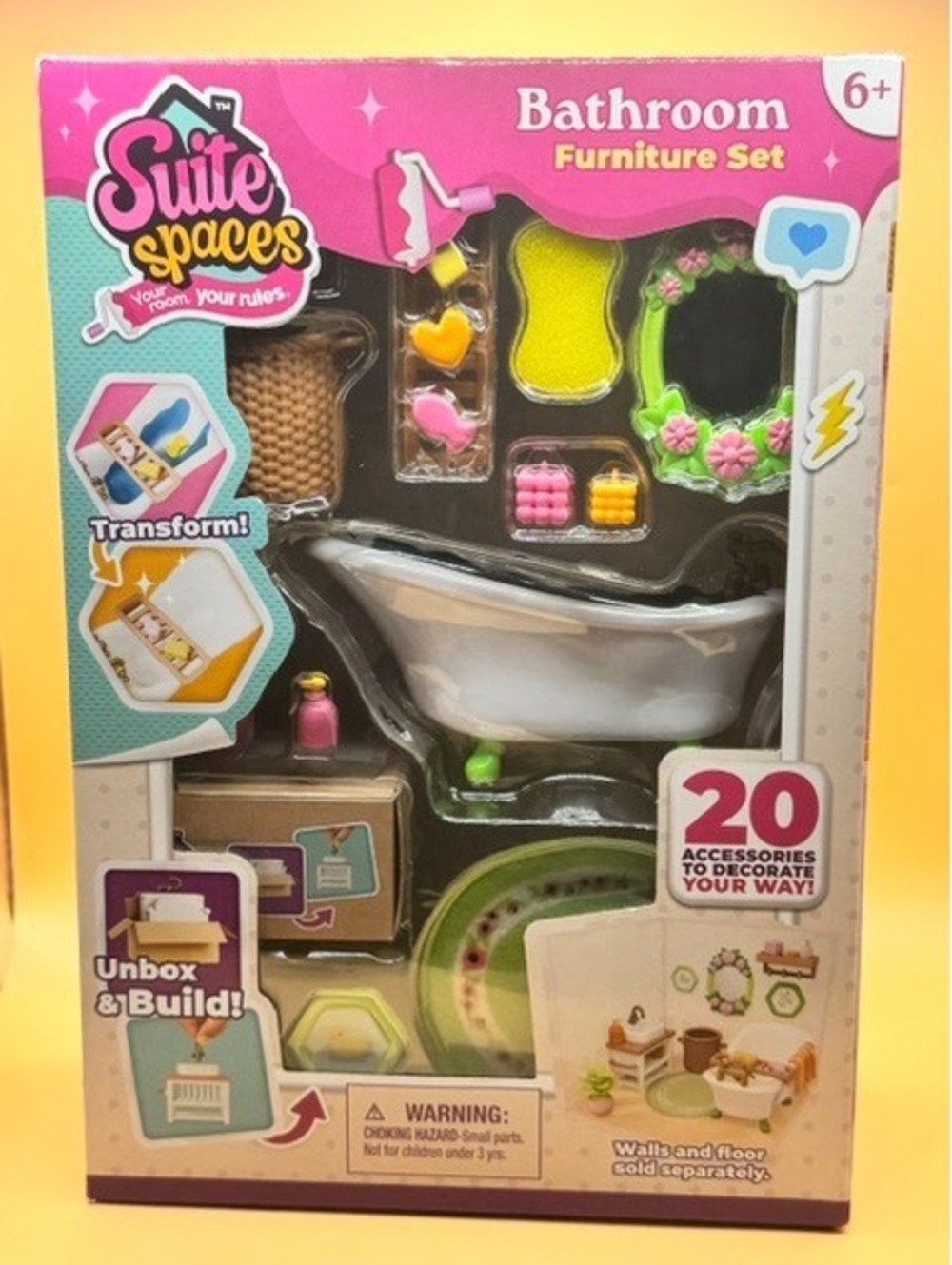 Suite Spaces Bathroom Furniture Set (20 Accessories to Decorate Your Way!) New